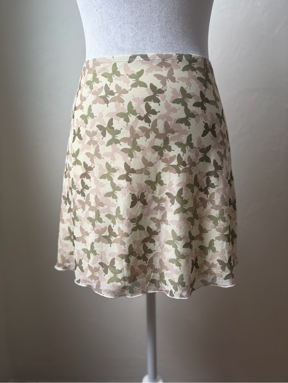 Princess Polly NWT Noah Butterfly Print Mesh Mini Skirt US 2